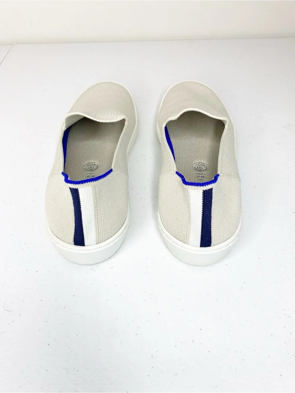 Rothy’s The Original Slip On Sneaker Sand Size 7.5